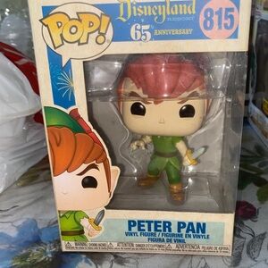 Funko Pop Peter Pan with Red Hair and Green Outfit